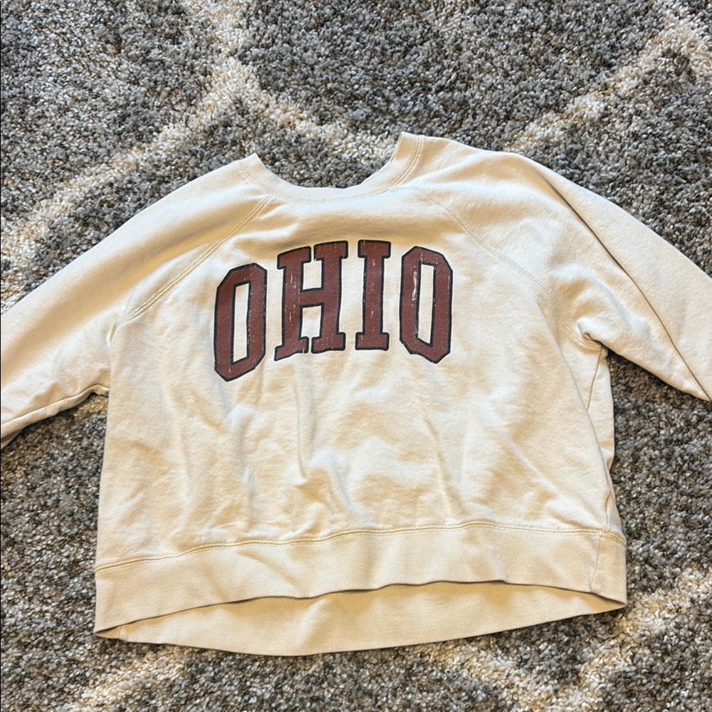 Ohio Cream Sweater